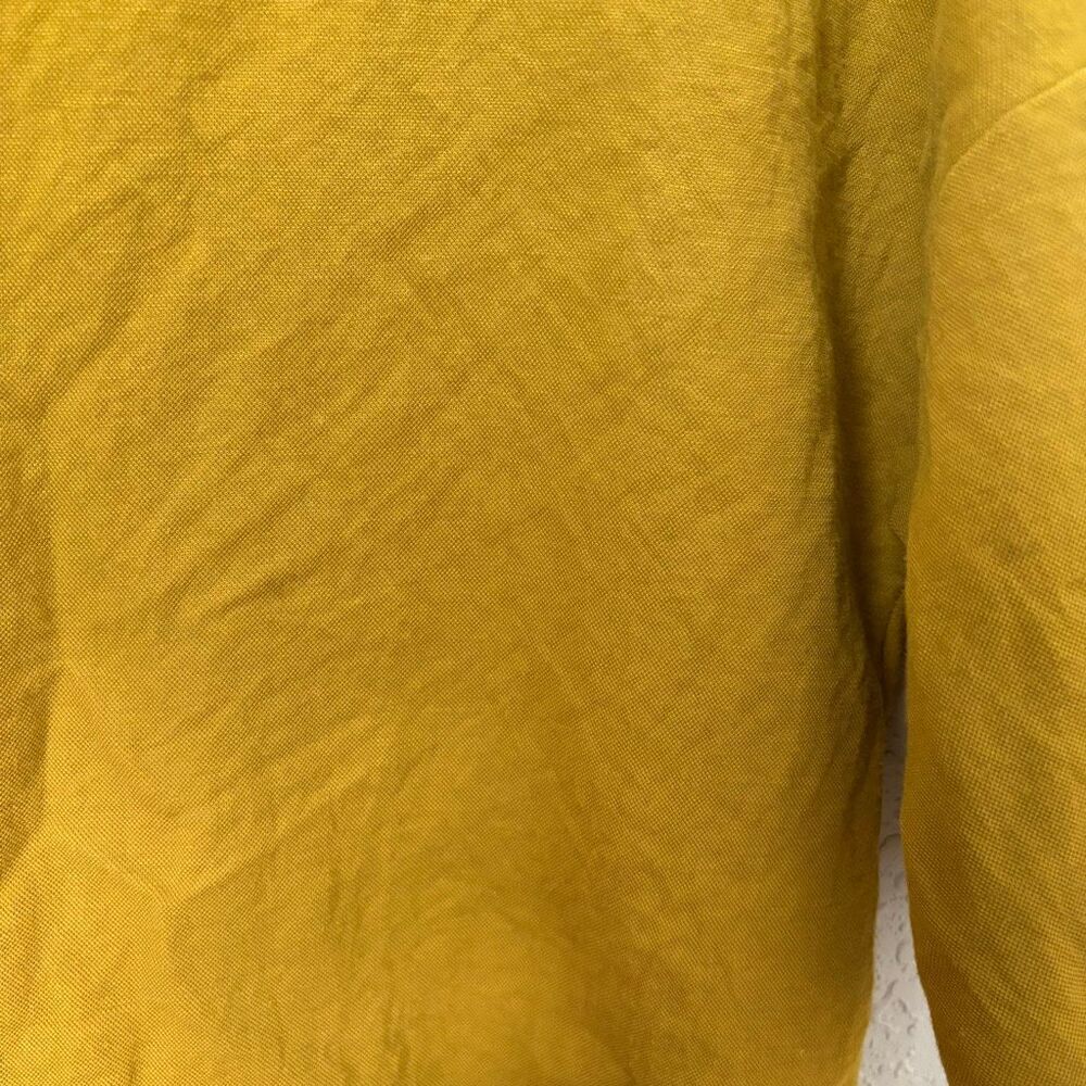 Mod Ref Button Up Tie Crop Front Top Size Small - Picture 5 of 6